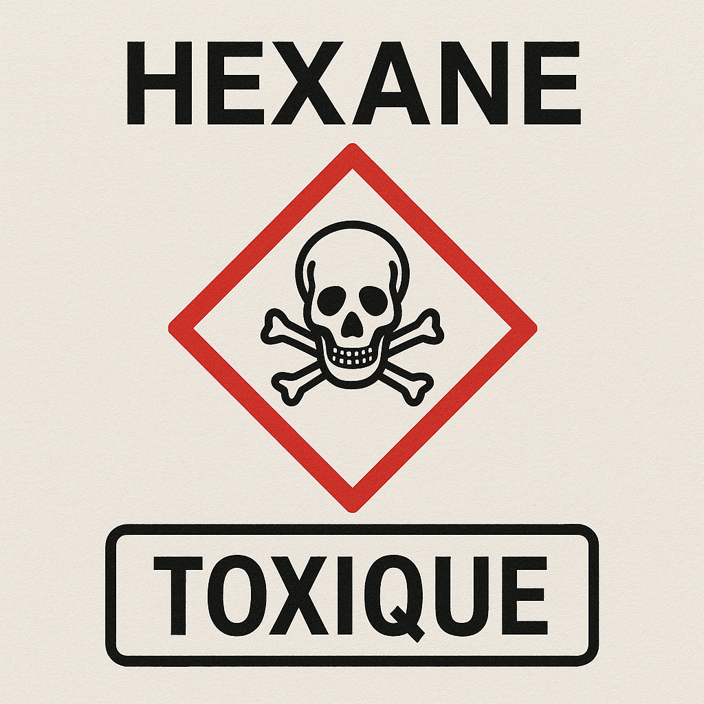 Hexane : un produit toxique et dangereux !