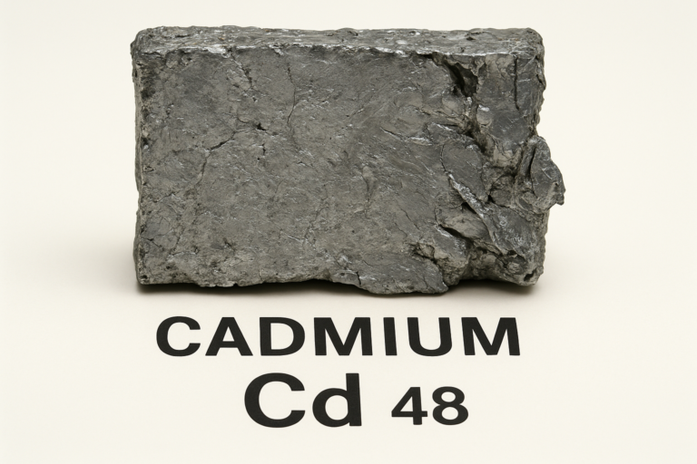 Le cadmium : au secours !