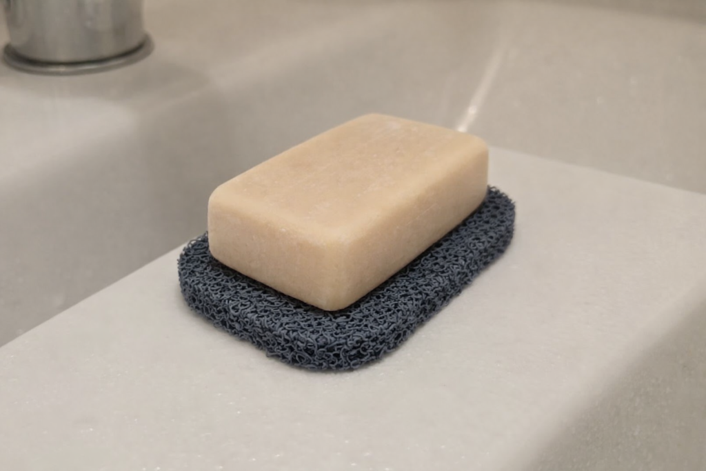 porte savon drainant en pvc